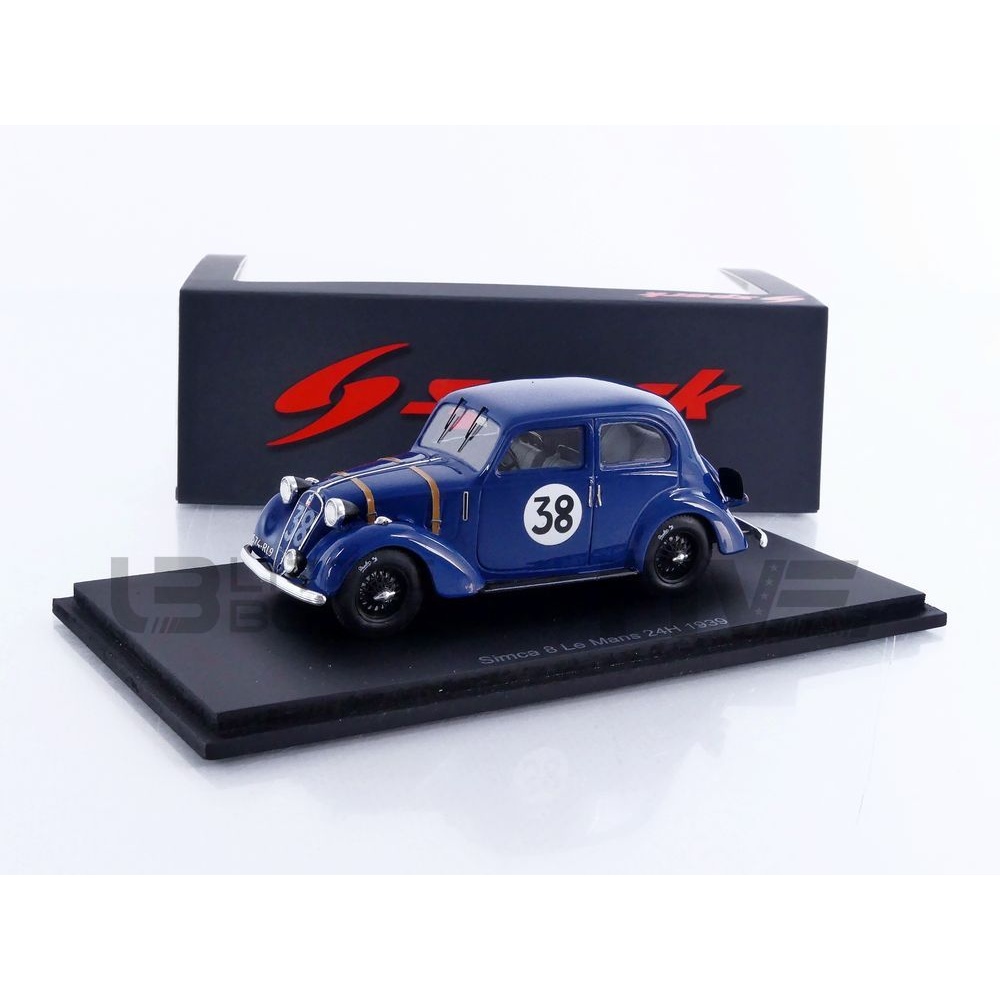 SPARK MODEL 1/43 SIMCA 8 #48 24H LE MANS 1938 ART.S9426