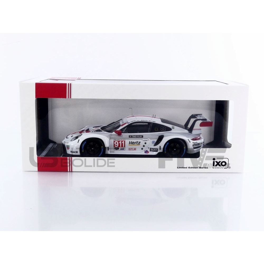 Porsche 911 (991) RSR 2018 ixo models 1:18 LEGT18009 - Modellini Le