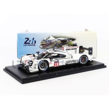 SPARK 1/43 - PORSCHE 919 Hybrid LMP1 - Winner Le Mans 2015