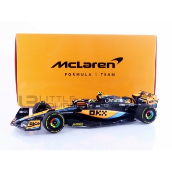 MINICHAMPS 1/18 - MCLAREN MCL60 - 2nd Hungary GP 2023 (L. Norris)