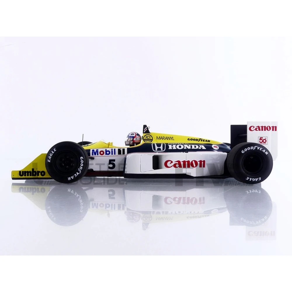 18S740 – SPARK 1/18 - WILLIAMS FW11B - Winner British GP 1987 (N
