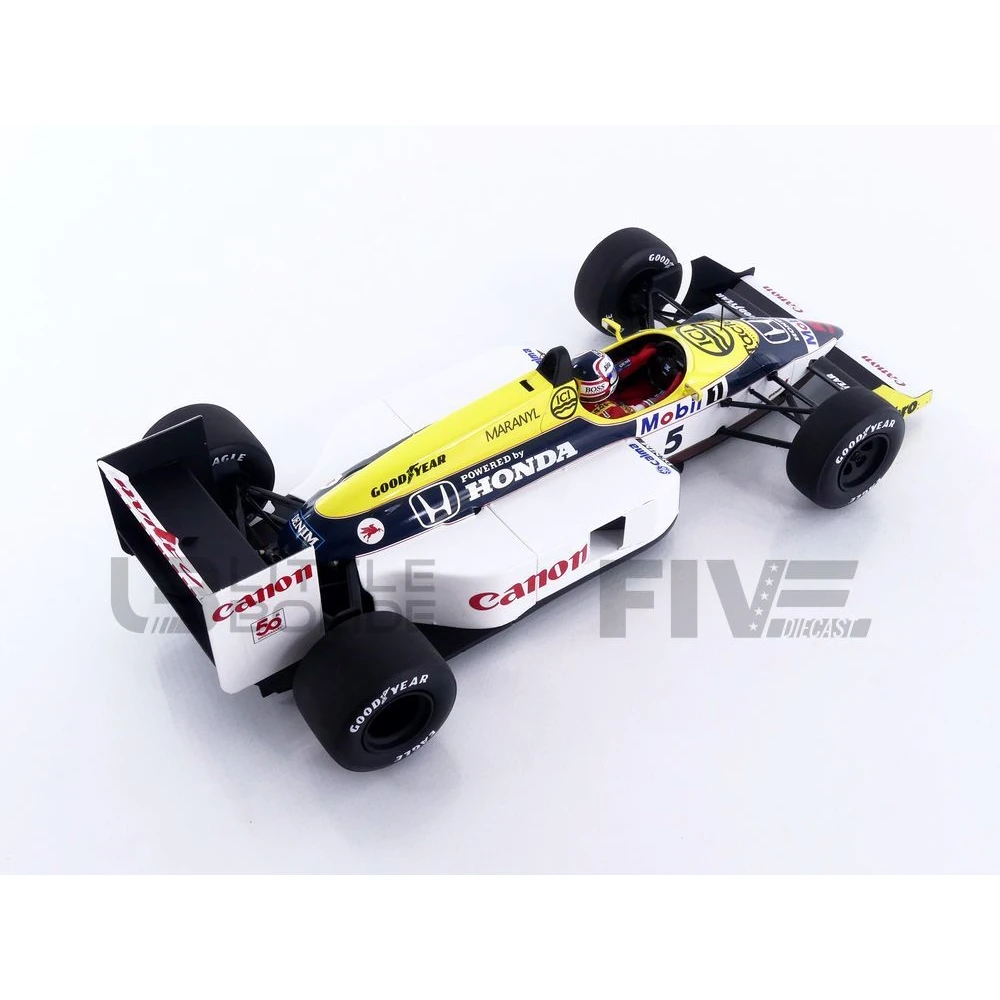 18S740 – SPARK 1/18 - WILLIAMS FW11B - Winner British GP 1987 (N