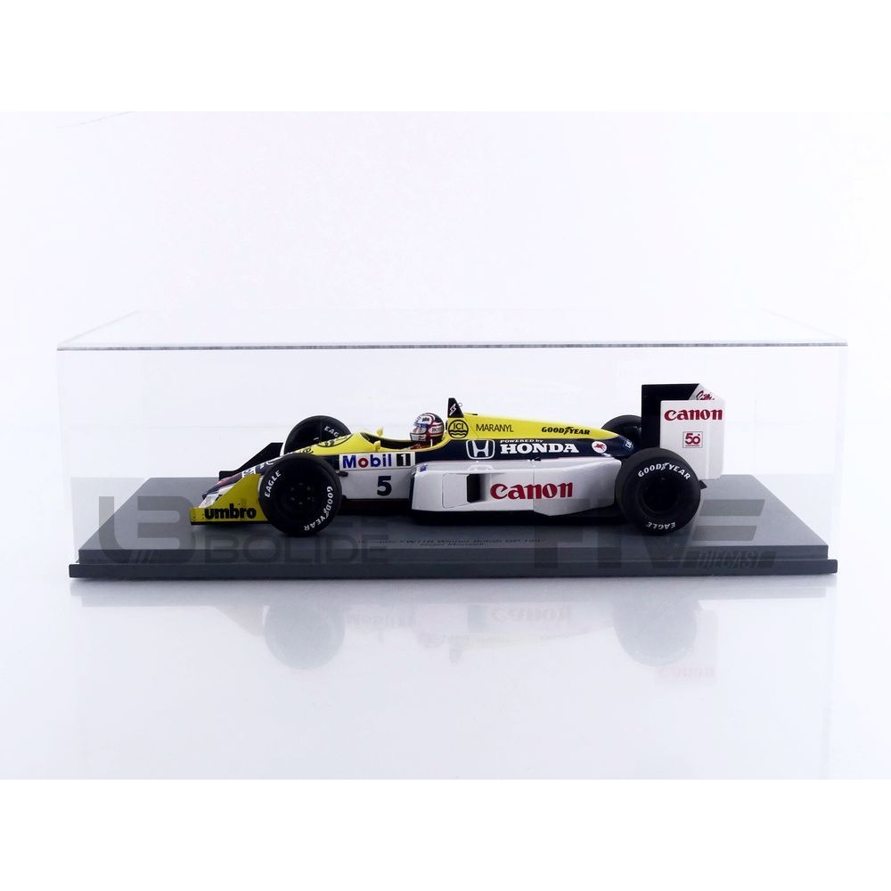 18S740 – SPARK 1/18 - WILLIAMS FW11B - Winner British GP 1987 (N