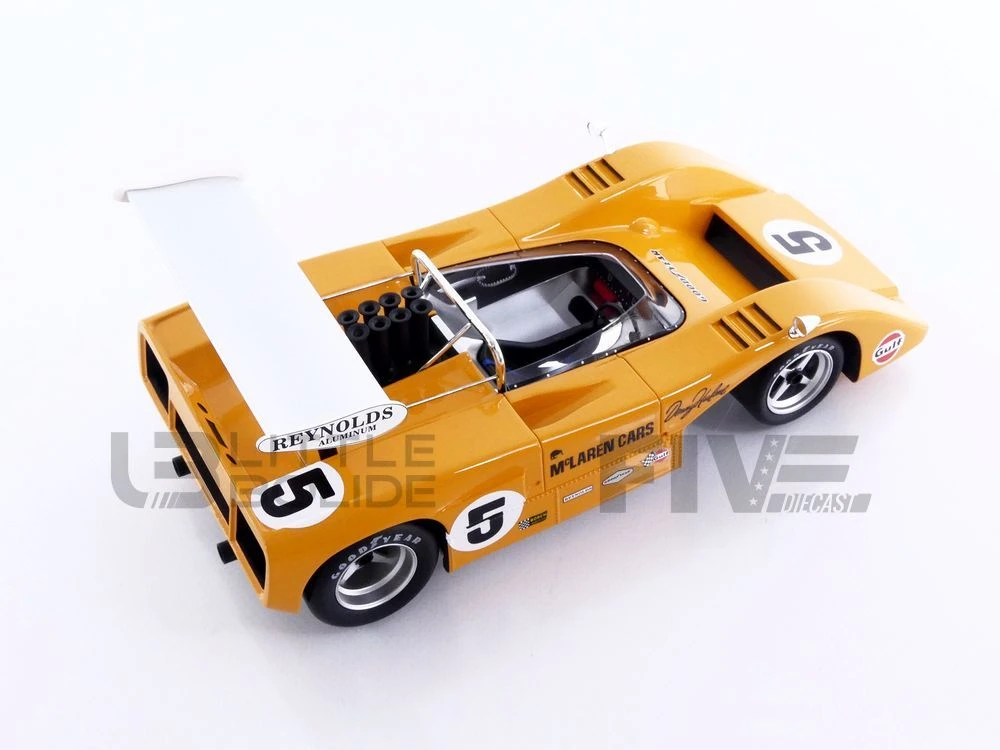 Miniature TECNOMODEL MYTHOS 1/18 - McLaren M8D Can-Am 1970 - Road America TM18331B