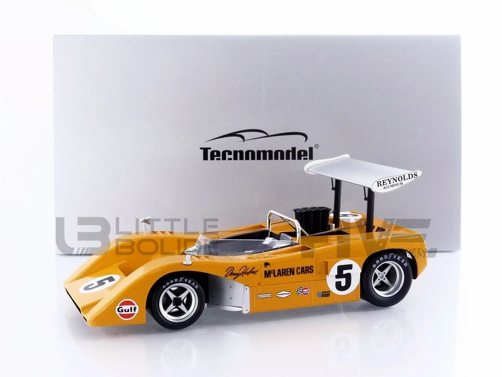 TM18330B – TECNOMODEL MYTHOS 1/18 - MCLAREN M8B Can Am - Winner