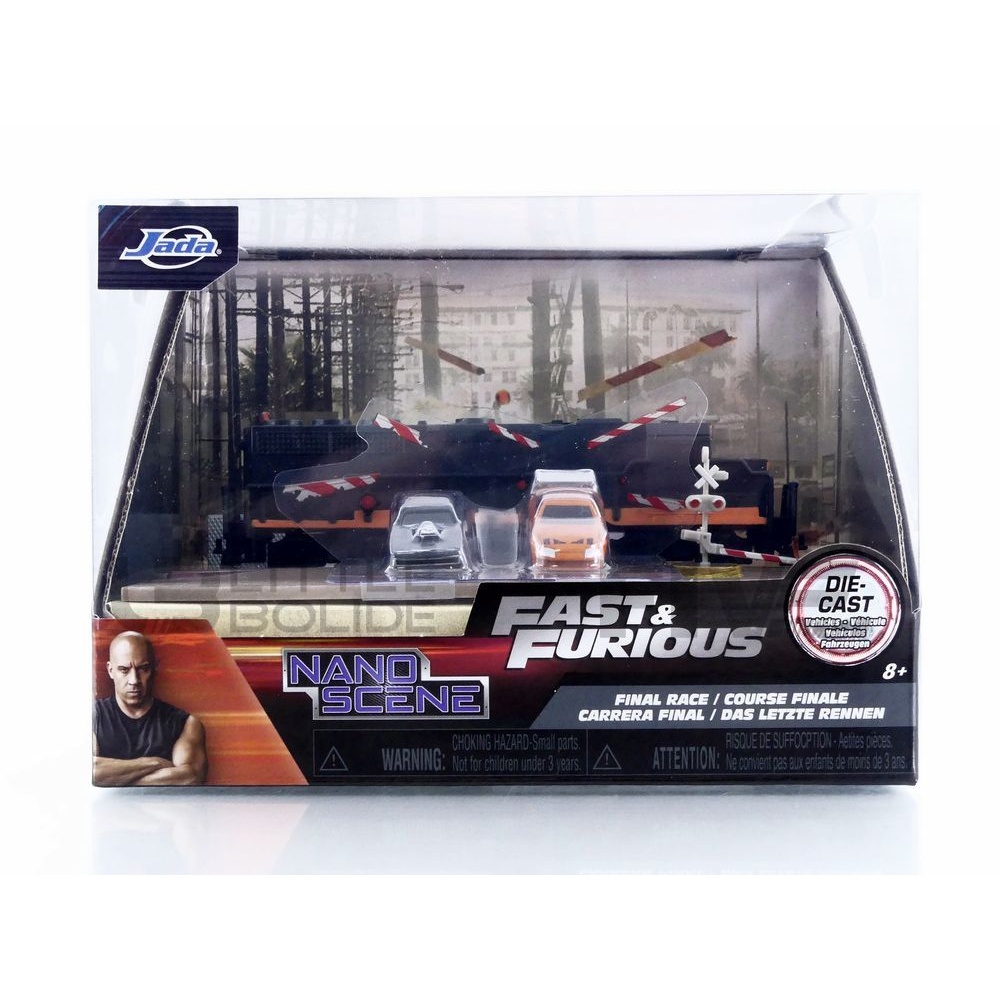 34915 – JADA TOYS 1/87 - TOYOTA Train Scene Final Race - Fast and