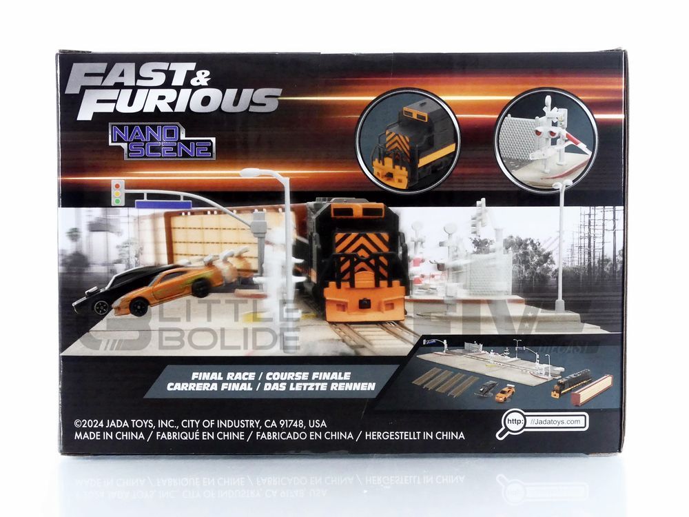 34915 – JADA TOYS 1/87 - TOYOTA Train Scene Final Race - Fast and