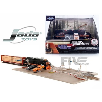 JADA TOYS 1/87 - TOYOTA Train Scene Final Race - Fast and Furious