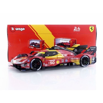 BBURAGO 1/24 - FERRARI 499P 3.0L Turbo V6 - Winner 24h Le Mans 2024