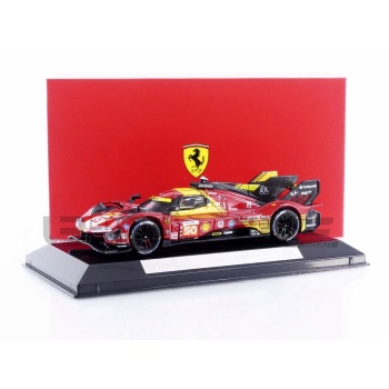BBURAGO 1/43 - FERRARI 499P 3.0L Turbo V6 - Winner 24h Le Mans 2024