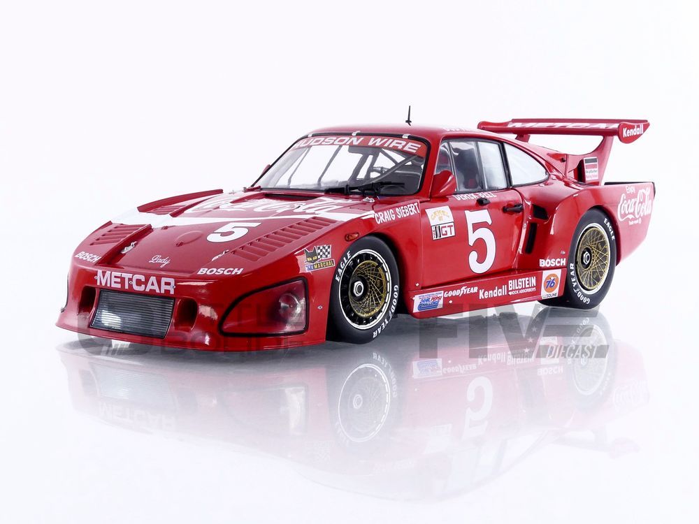 Miniature Porsche 935 K3 Coca-Cola 24h Daytona 1981 – Werk 83 1/18 (Métal, Neuf)