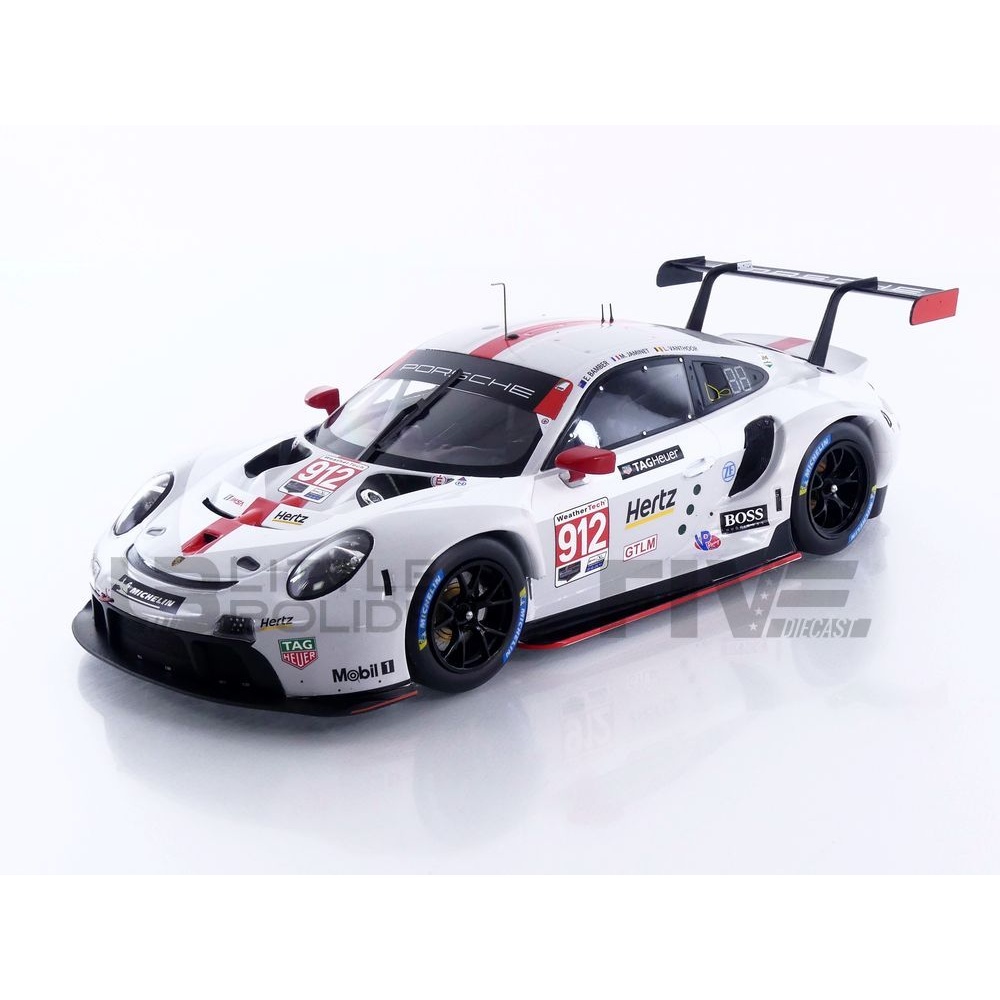IXO Porsche 911 GT3 R #9 24h Daytona 2019 - 1/18 - Pfaff - Neuf