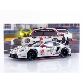 IXO 1/18 - PORSCHE 911 RSR - 2nd 24h Daytona 2020