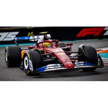 BBURAGO 1/43 - FERRARI SF-25 - Miami GP 2025 (L. Hamilton)