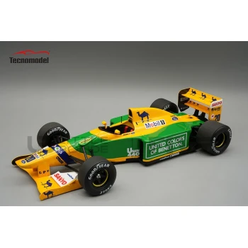 TECNOMODEL MYTHOS 1/18 - BENETTON B192 - British GP 1992 (M. Brundle)