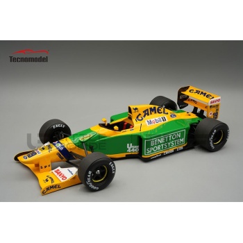 TECNOMODEL MYTHOS 1/18 - BENETTON B192 - Test Car Barcelona 1992 (A. Zanardi)