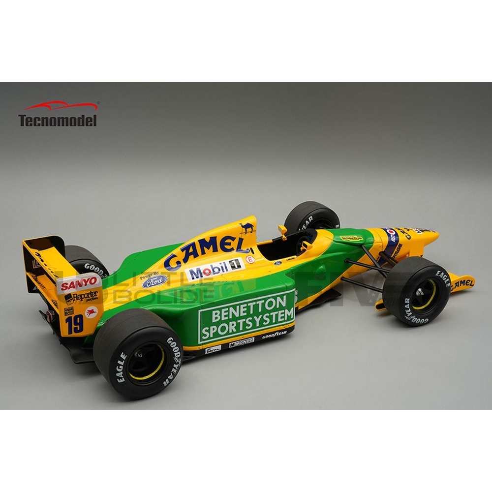 TM18374C – TECNOMODEL MYTHOS 1/18 - BENETTON B192 - Test Car
