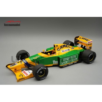 TECNOMODEL MYTHOS 1/18 - BENETTON B192 - Test Car Silverstone 1992 (P. McCarthy )