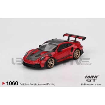 MINI GT 1/64 - PORSCHE 911 (992) GT3 RS Weissach Package - 2022
