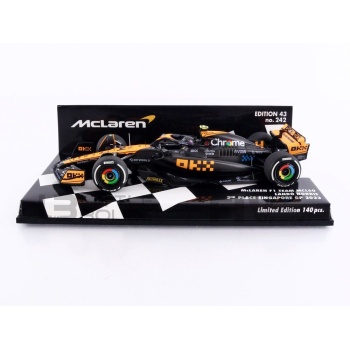 MINICHAMPS 1/43 - MCLAREN MCL60 - 2nd Singapore GP 2023 (L. Norris)
