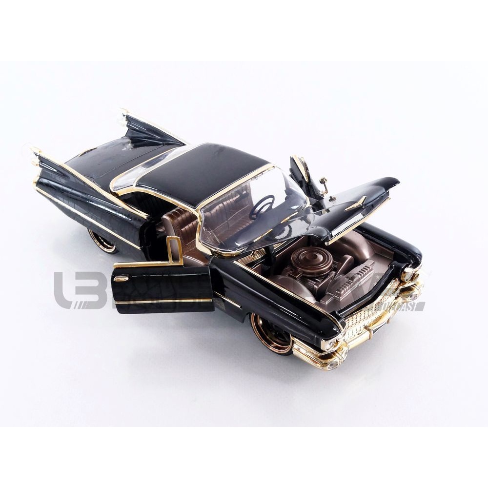 36010BK – JADA TOYS 1/24 - CADILLAC Coupe Deville - 1959 - Little