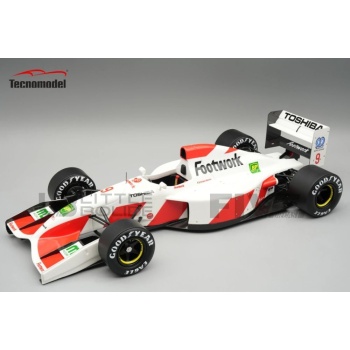 TECNOMODEL MYTHOS 1/18 - FOOTWORK FA13 - Monaco GP 1992 (M. Alboreto)
