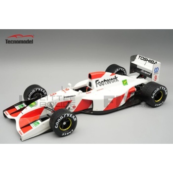 TECNOMODEL MYTHOS 1/18 - FOOTWORK FA13 - Spanish GP 1992 (M. Alboreto)