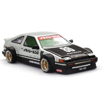 MINI GT 1/64 - TOYOTA AE86 Sprinter Trueno Kaido Street V2 - 1983