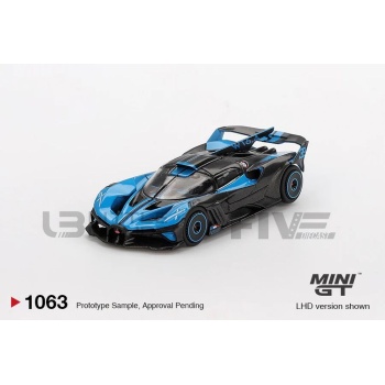 MINI GT 1/64 - BUGATTI Bolide Presentation - 2024