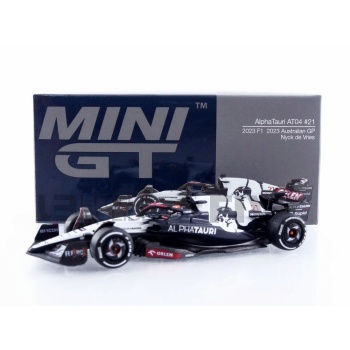 MINI GT 1/64 - ALPHA TAURI AT04 - Australian GP 2023 (N. de Vries)
