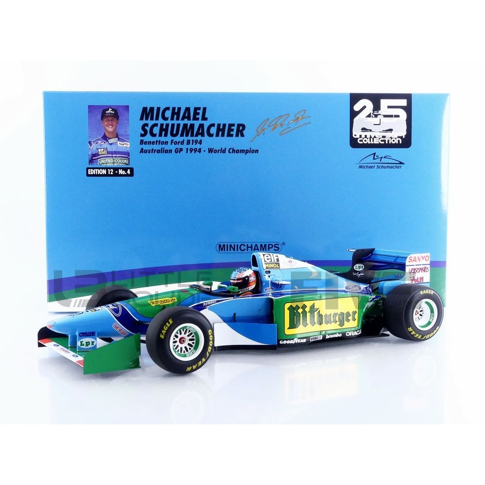 517941205 – MINICHAMPS 1/12 - BENETTON Ford B194 - World Champion