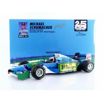 MINICHAMPS 1/12 - BENETTON Ford B194 - World Champion - Australian GP 1994 (M. Schumacher)