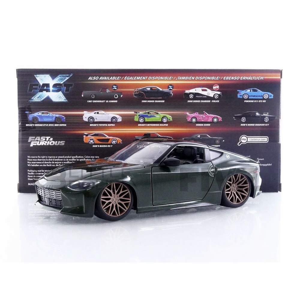 34791GR – JADA TOYS 1/24 - NISSAN Z - Fast and Furious X 2023