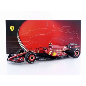 BBR 1/18 - FERRARI SF-24 - Winner Australian GP 2024 (C. Sainz)
