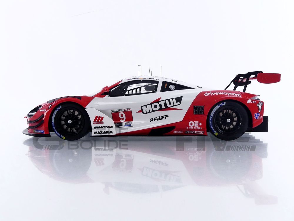 TS0583 – TOP SPEED 1/18 - MCLAREN 720 GT3 Evo - IMSA Monterey Race