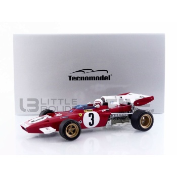 TECNOMODEL MYTHOS 1/18 - FERRARI 312 B2 F1 - Dutch GP 1971 (C. Regazzoni)