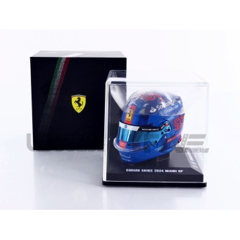LOOKSMART 1/5 - CASQUE Carlos Sainz - Miami GP 2024