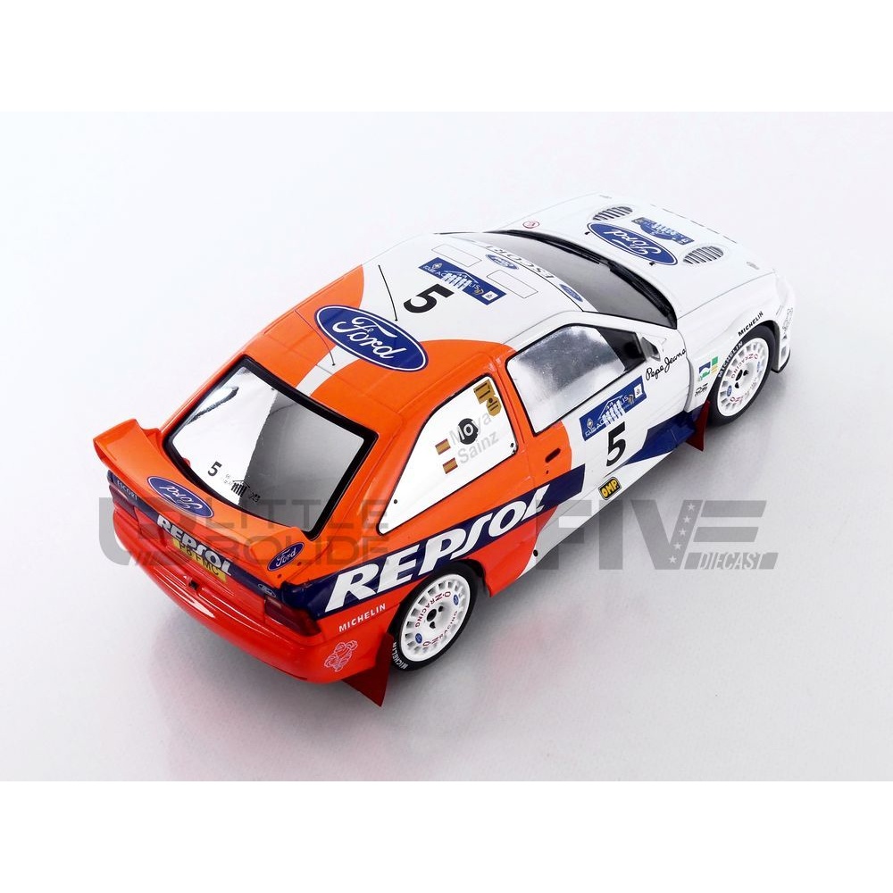 18RMC172A – IXO 1/18 - FORD Escort WRC - Ganador del Rally