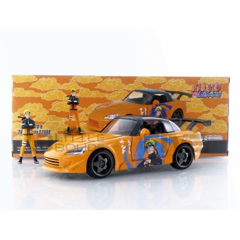 JADA TOYS 1/24 - HONDA S2000 with Naruto Figure - 2001