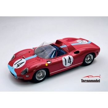 TECNOMODEL MYTHOS 1/18 - FERRARI 330P - 2nd 24h Le Mans 1964