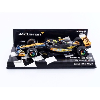 MINICHAMPS 1/43 - MCLAREN MCL60 - Abu Dhabi GP 2023 (L. Norris)