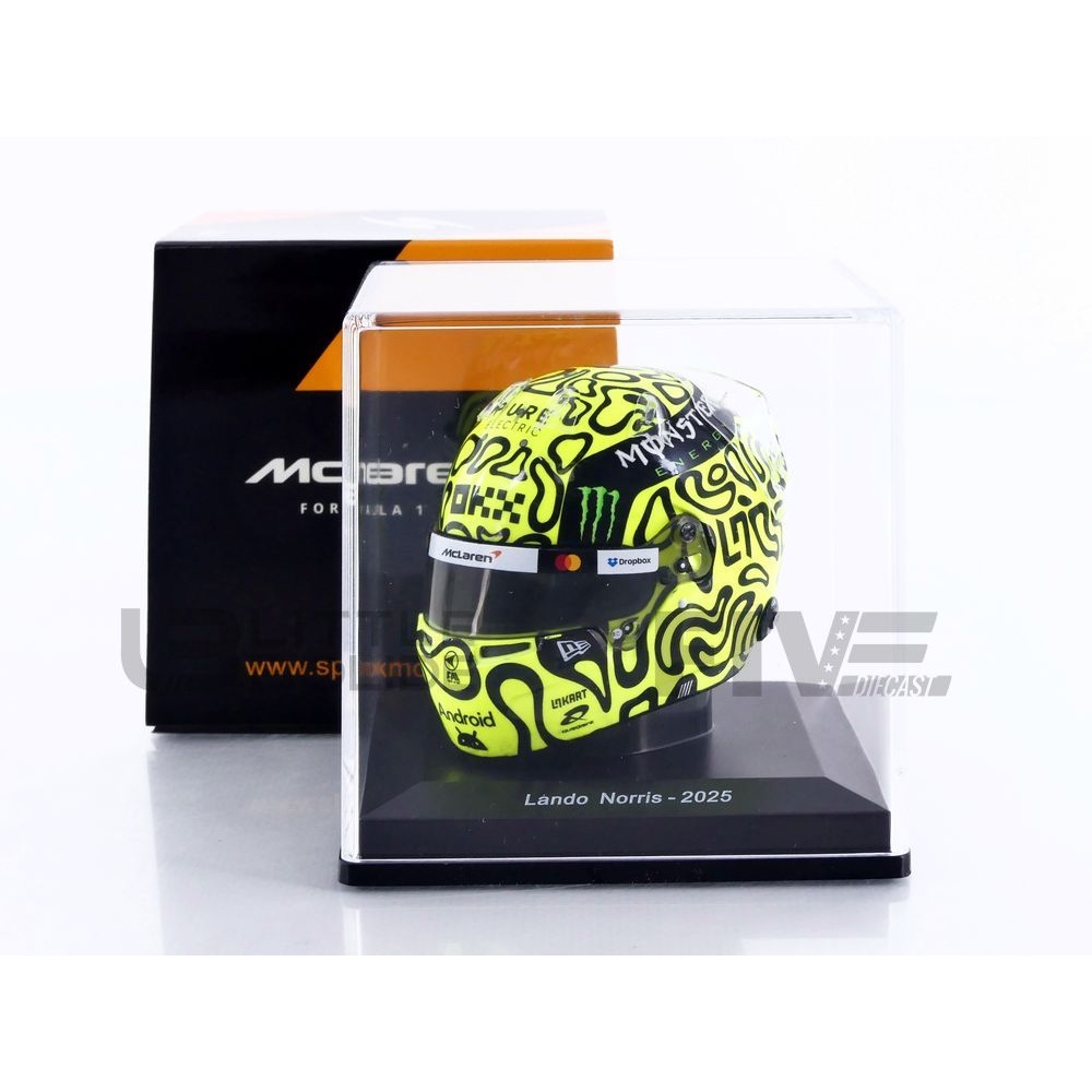 5HF188 – SPARK 1/5 - CASQUE Lando Norris - F1 Season Car 2025