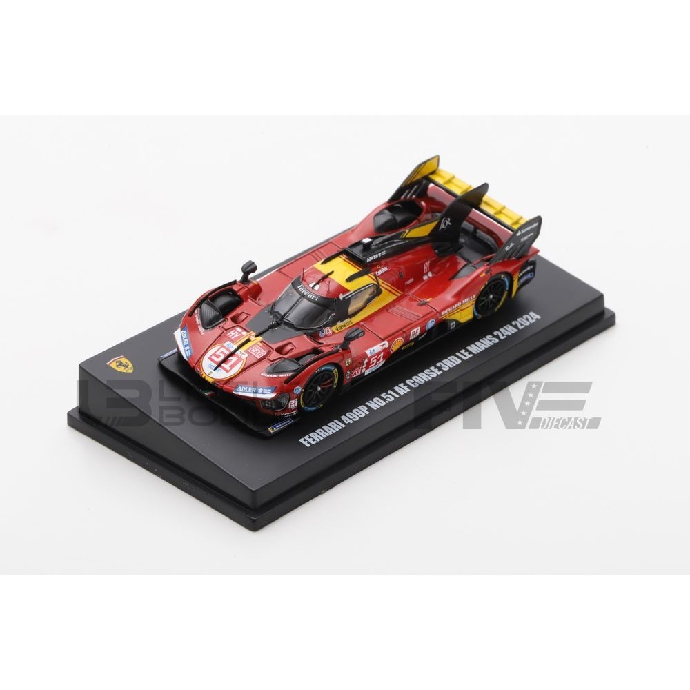 Ferrari 499P 24 Heures du Mans 2024 N°50 (LookSmart) 1/43e