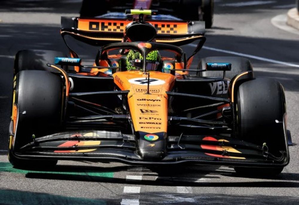 MINICHAMPS 1/64 - MCLAREN MCL39 - Winner Monaco GP 2025 (L. Norris)