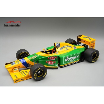 TECNOMODEL MYTHOS 1/18 - BENETTON B193B - Test Car Barcelona 1993 (M. Alboreto)