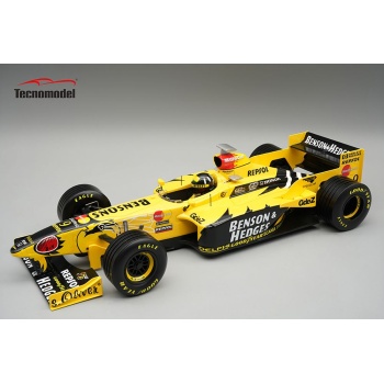 TECNOMODEL MYTHOS 1/18 - JORDAN Honda 198 - Winner Belgian GP 1998 (D. Hill)