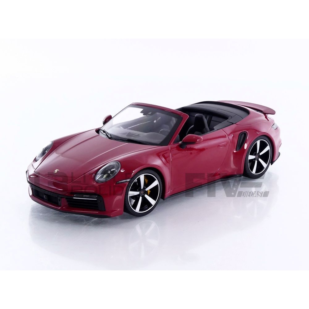 ミニカー MINICHAMPS Porsche 911 turbo Cabriolet 155069084 - MINICHAMPS 1/18 - PORSCHE 911 (992) Turbo S Cabriolet