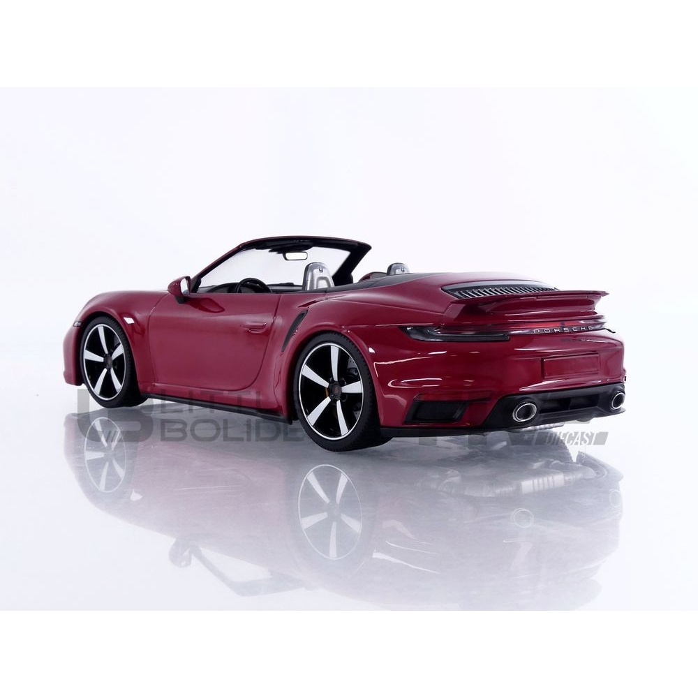 155069084 - MINICHAMPS 1/18 - PORSCHE 911 (992) Turbo S Cabriolet