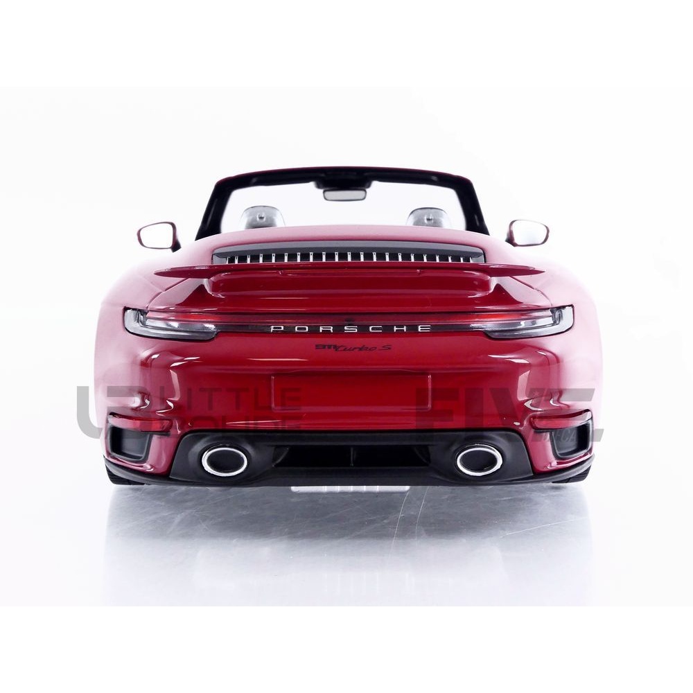 155069084 - MINICHAMPS 1/18 - PORSCHE 911 (992) Turbo S Cabriolet