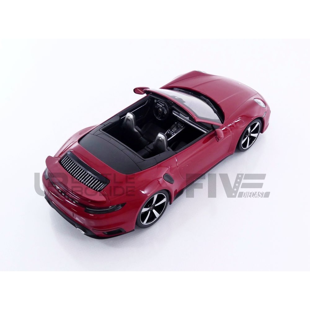 155069084 - MINICHAMPS 1/18 - PORSCHE 911 (992) Turbo S Cabriolet